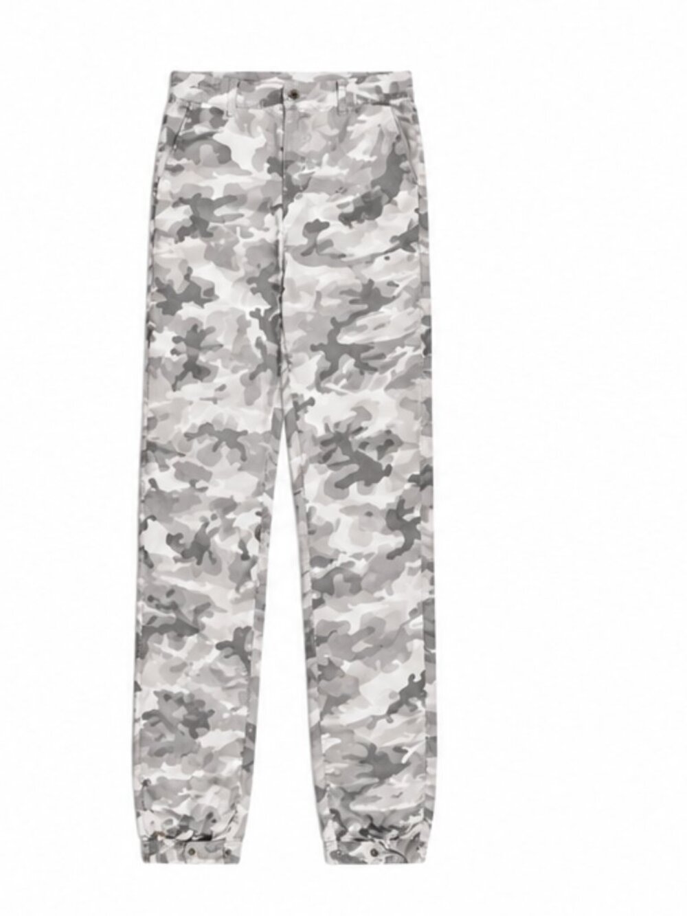Gigi Moda Antonella Camo Stretch Pants XL Italian Made High Rise